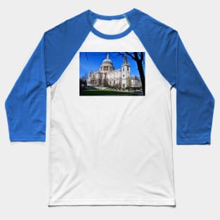 St Paul's Cathedral London England UK Baseball T-Shirt